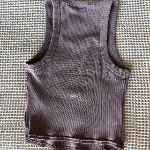 Alo Yoga Goddess Ribbed Go-To Tank - Picture 2 of 3